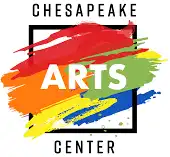 Chesapeake Arts Center logo at Omega Contracting & Consulting remodel